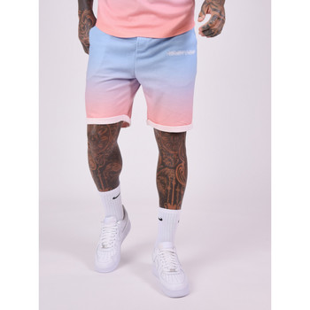 Vêtements Homme Shorts / Bermudas Long Sleeve 12GG Crew Neck Sweater Short 2240203 Bleu