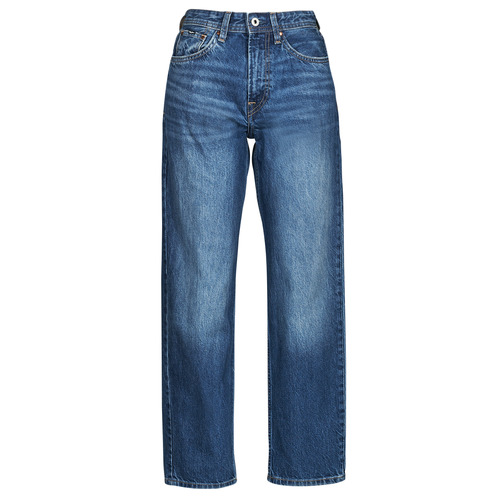 Vêtements Femme wide-leg Jeans droit Pepe wide-leg jeans DOVER Bleu HN9