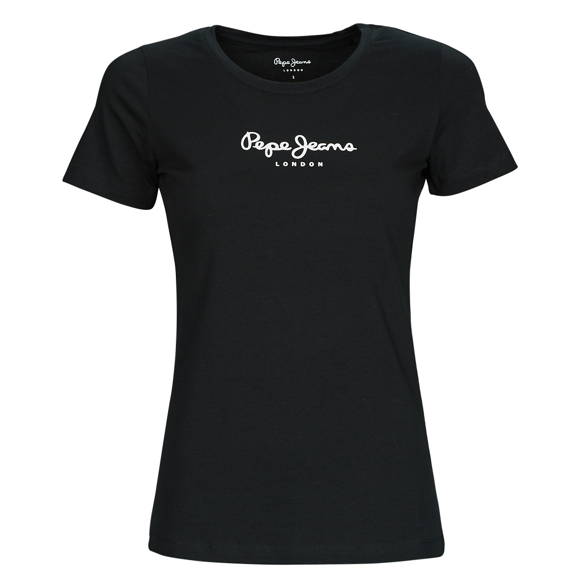 Vêtements Femme Weekday Huge Sort T-shirt-kjole i økologisk bomuld NEW VIRGINIA Noir