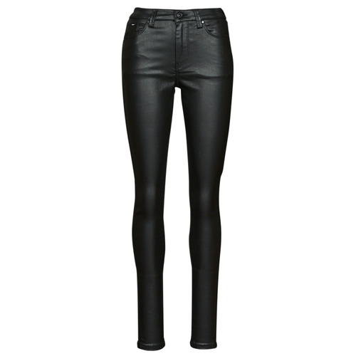 Vêtements Femme abstract-print Jeans slim Pepe abstract-print jeans REGENT Noir