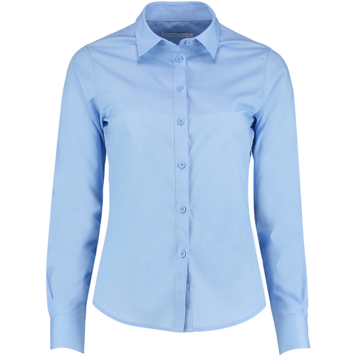 Vêtements Femme Chemises / Chemisiers Kustom Kit KK242 Bleu