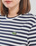 Vêtements Femme T-shirts manches courtes Lacoste TF2594 Marine / Blanc