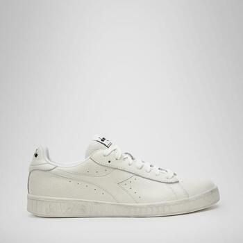 Chaussures Femme Baskets mode Diadora Game Low Waxed White 