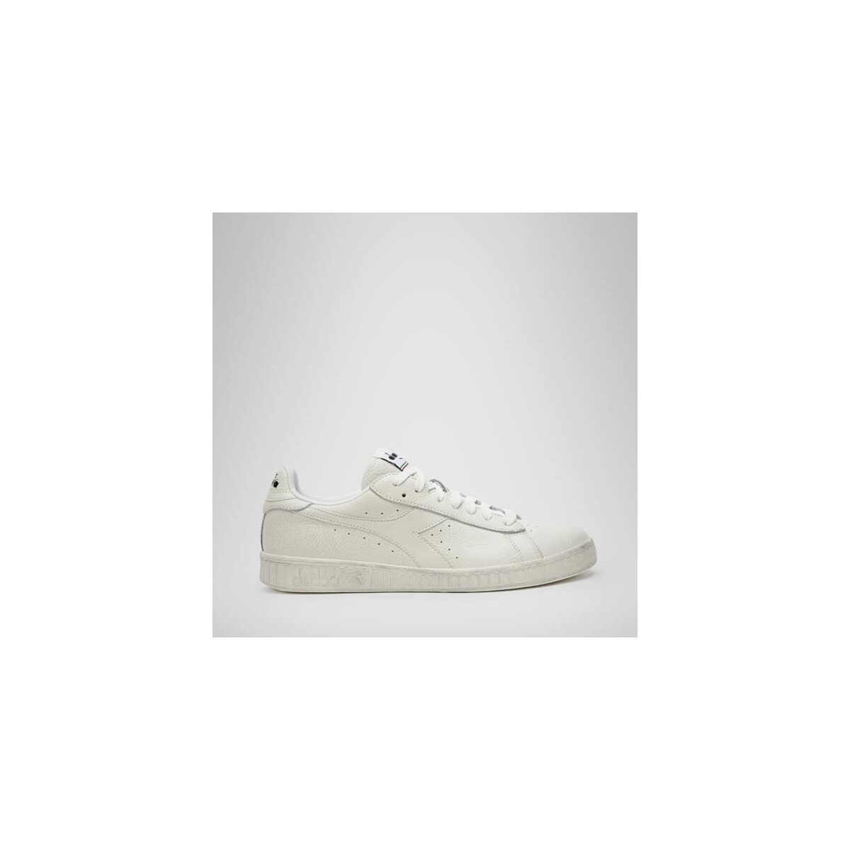 Chaussures Femme Baskets mode Diadora Game Low Waxed White 