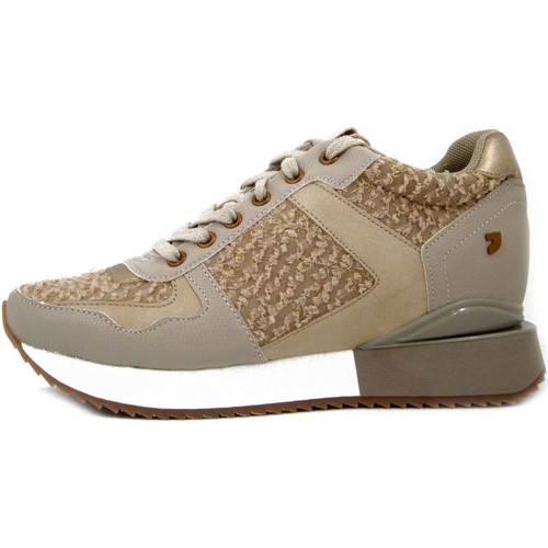 Chaussures Femme Fitness / Training Gioseppo Femme Chaussures, Sneakers, Faux Cuir et Tissu -65374 Beige