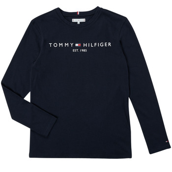Vêtements Garçon T-shirts manches longues Tommy Hilfiger KS0KS00202-DW5 Marine