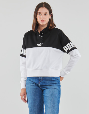 Vêtements Femme Sweats Puma PUMA WER COLORBLOCK Noir / Blanc