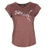 Vêtements Femme T-shirts manches courtes Puma TRAIN FAVORITE HEATHER CAT Violet