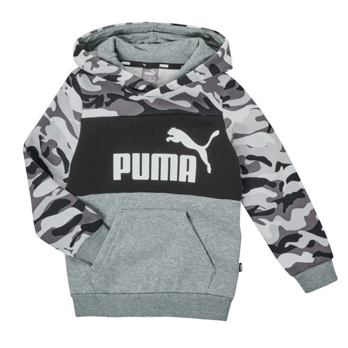 Puma ESS CAMO HOODIE Gris - Vêtements Sweats Enfant 26,90 €