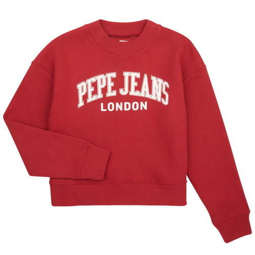 Vêtements Fille Sweats Pepe jeans ELISABETH Rouge