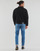 Vêtements Homme Vestes en jean Calvin Klein Jeans GENDERLESS PADDED DENIM JACKET Noir