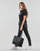 Vêtements Femme T-shirts manches courtes Calvin Klein Jeans CORE MONOGRAM REGULAR TEE Noir