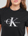 Vêtements Femme T-shirts manches courtes Calvin Klein Jeans CORE MONOGRAM REGULAR TEE Noir