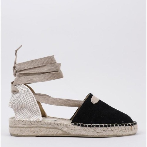 Chaussures Femme Espadrilles Senses & Granat Shoes PACOMIO Noir