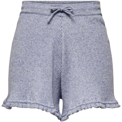 Vêtements Femme Tape Shorts / Bermudas Only  Bleu