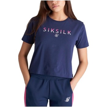 Vêtements Fille T-shirts manches courtes Siksilk  Bleu