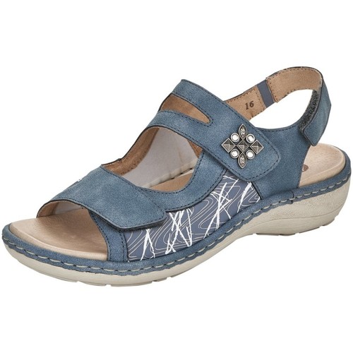Chaussures Femme Sandales et Nu-pieds Remonte  Bleu