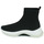 Chaussures Femme Baskets montantes Calvin Klein Jeans 2 PIECE SOLE SOCK BOOT - KNIT Noir