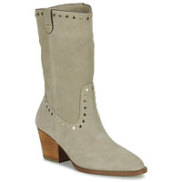 Chaussures Femme Bottes ville Coach PHEOBE SUEDE BOOTIE Taupe