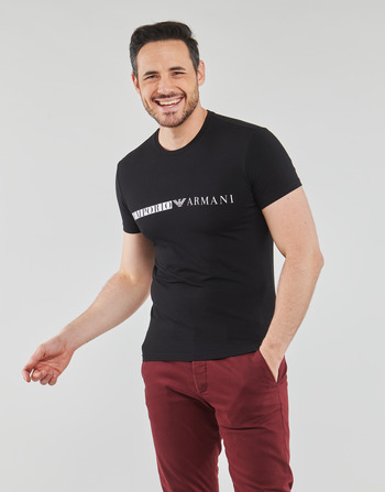 Vêtements Homme T-shirts manches courtes Emporio Armani 2F525-111971-00020 Noir