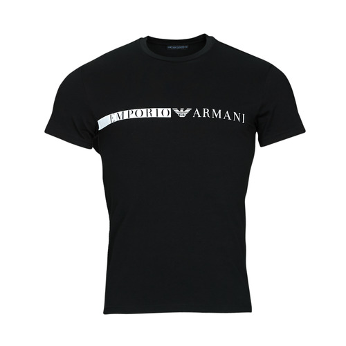 Vêtements Homme Emporio Armani logo embroidered sweatshirt Emporio Armani 2F525-111971-00020 Noir