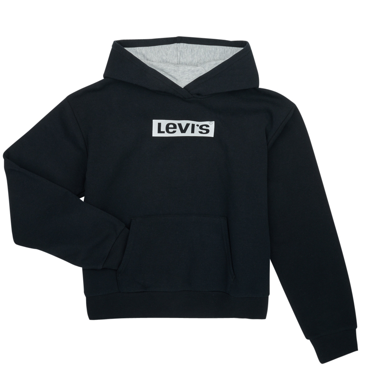 Vêtements Fille Sweats Levi's MEET & GREET T-Shirt HOODIE Noir
