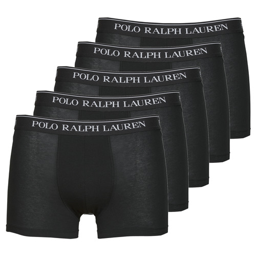 Sous-vêtements Homme Boxers Polo Ralph Lauren TRUNK X5 Noir