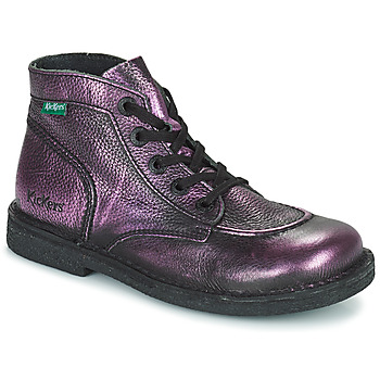 Chaussures Femme Boots Kickers LEGENDIKNEW Violet
