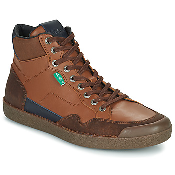 Chaussures Homme Baskets montantes Kickers KICK TRIPARTY Marron