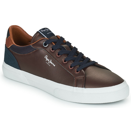 Chaussures Homme Baskets basses Pepe Chino JEANS KENTON COURT Marron