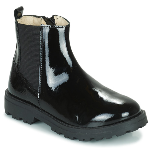 Chaussures Fille Superdry Boots Kickers GROOFIT Noir