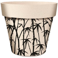 Ce mois ci Vases / caches pots d'intérieur Sud Trading Cache pot de fleurs bambouseraie en bambou Beige