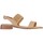 Chaussures Femme Sandales et Nu-pieds Tables basses dextérieur femmery Sandale à Talon Plat Beige