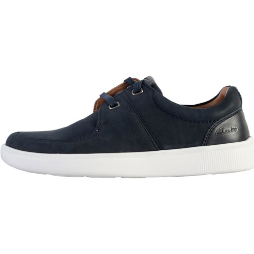Chaussures Homme Baskets basses Clarks 185230 Marine