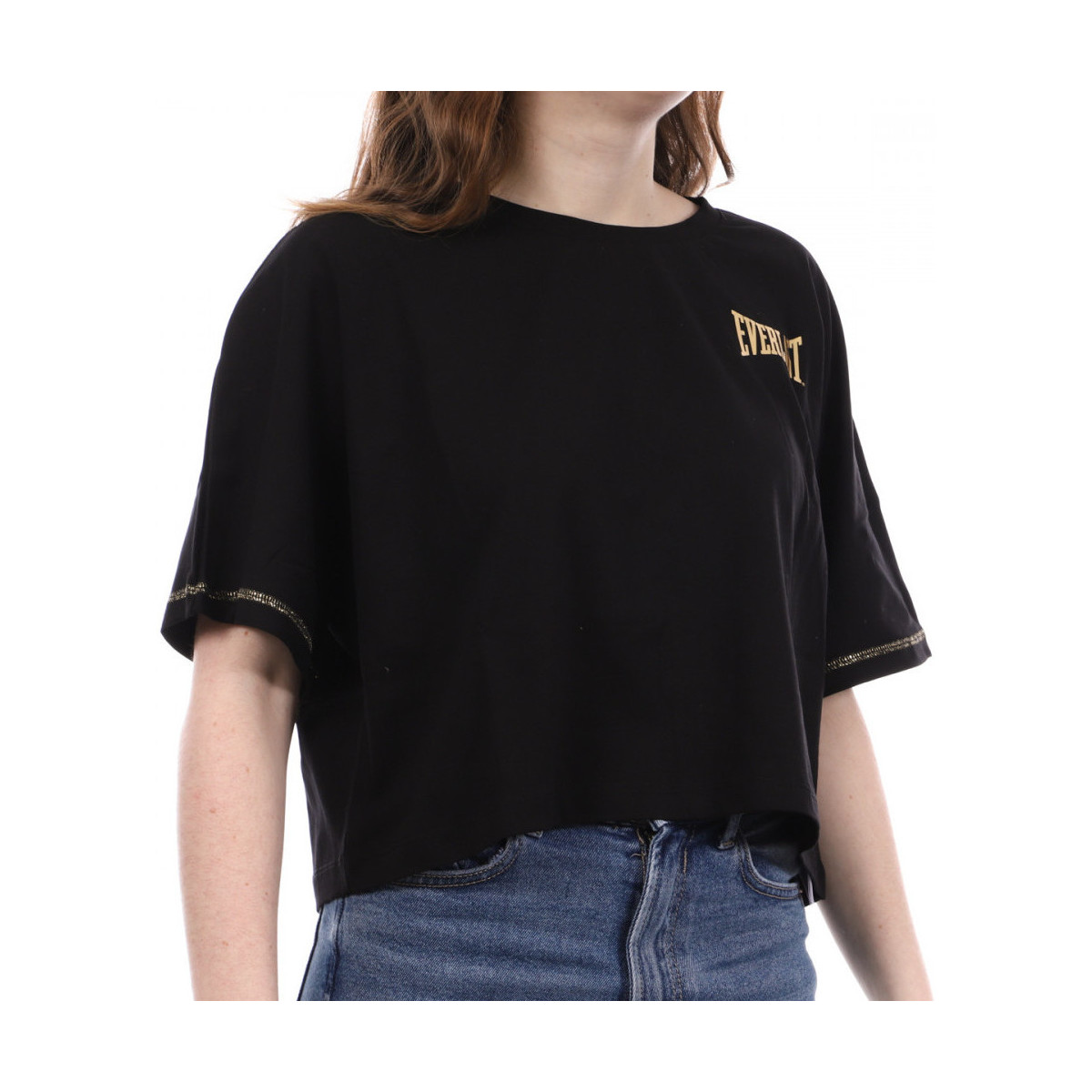 Vêtements Femme T-shirts & Polos Everlast 894110-50 Noir