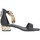 Chaussures Femme Sandales et Nu-pieds Exé Shoes Exe' KATY 386 Sandales Femme Noir