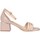 Chaussures Femme Sandales et Nu-pieds Exé Shoes Exe' CARMEN 145 Sandales Femme Or rose Beige