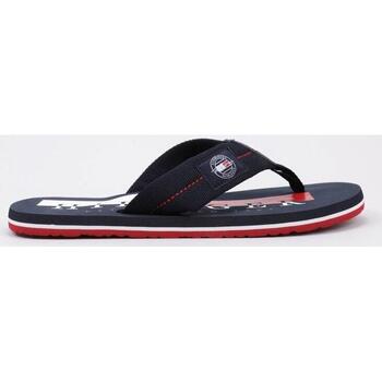 Chaussures Homme Tongs Tommy Hilfiger HILFIGER BADGE BEACH SANDAL Marine