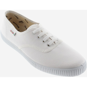 Chaussures Femme Baskets basses Victoria TENNIS 1915 ANGLAISE TOILE 106613-WOMEN Blanc