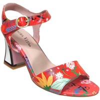 Chaussures Femme Sandales et Nu-pieds Laura Vita Jacbo 0122 Rouge multi cuir