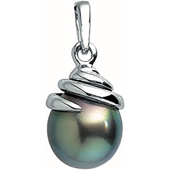 pendentifs brillaxis  pendentif  perle de tahiti en or 18k 