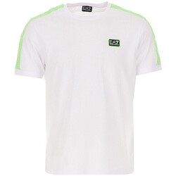 Vêtements Homme T-shirts manches courtes Ea7 Emporio Armani teen Tee-shirt EA7 Blanc