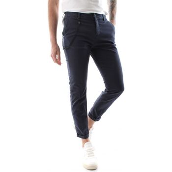 Vêtements Homme Pantalons 5 poches Mason's OSAKA MBE100/SS-006 Bleu
