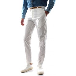 Vêtements Homme Pantalons 5 poches White Sand 22SU66 17-01 Blanc