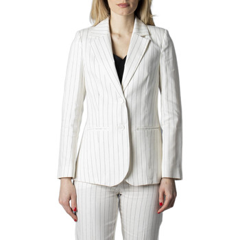 Vêtements Femme Vestes / Blazers Sandro Ferrone S18XBBSISTEMA Blanc
