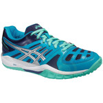 CHAUSSURES GEL-FASTBALL - TURQUOISE/SILVER/AQUA MIN - 39.5