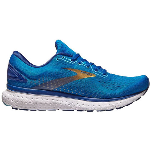Chaussures Homme Running / trail Brooks CHAUSSURES GLYCERIN 18 - BLUE/MAZARINE/GOLD - 45 Bleu