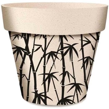 Maison & Déco Vases / caches pots d'intérieur Sud Trading Cache pot bambouseraie en bambou 15.5 cm Beige
