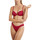 Vêtements Femme Maillots de bain séparables Lisca Bas maillot slip de bain échancré taille basse Isola Rossa Rouge