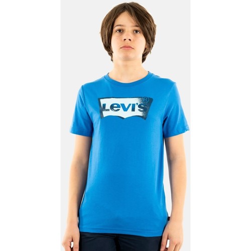 Vêtements Garçon T-shirts manches courtes Levi's 9ee909 Bleu